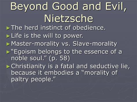 Beyond Good and Evil: A Meditation on Morality, Power, and Nihilism