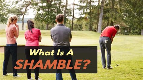 Whats a shamble in golf, and why does it feel like a dance with chaos?